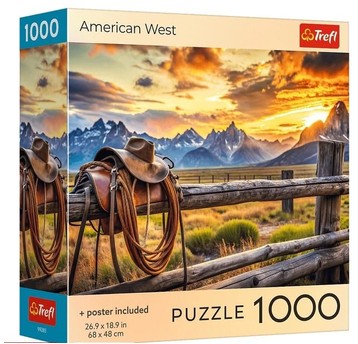 PUZZLE 1000 USA COLLECTION AMERICAN WEST 99285
