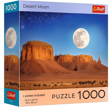 PUZZLE 1000 USA COLLECTION DESERT MOON 99294