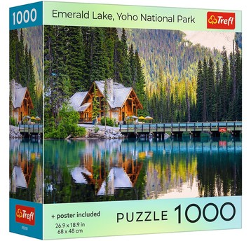 PUZZLE 1000 USA COLLECTION EMERALD LAKE YOHO 99281