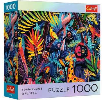 PUZZLE 1000 USA COLLECTION IN THE JUNGLE 1324128