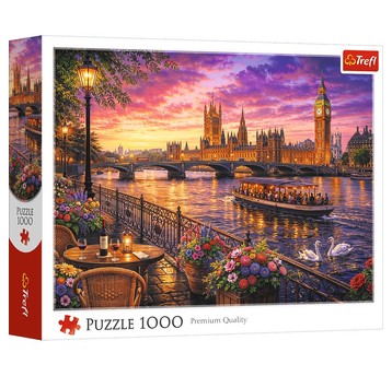 PUZZLE 1000 WIECZÓR NAD TAMIZĄ LONDYN 10947
