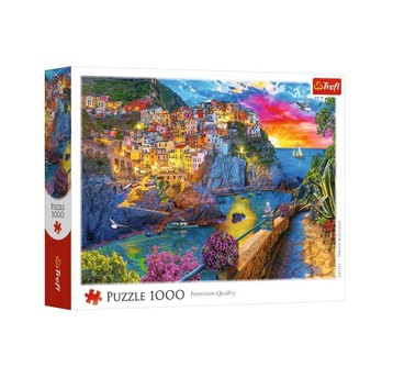 PUZZLE 1000 WIECZORNY SPACER PO CINQUE TERRE 10982