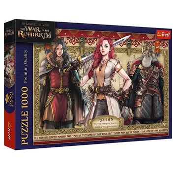 PUZZLE 1000 WŁADCA PIERŚCIENI WOJNA ROHIRRIM 10937