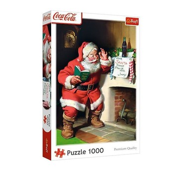 PUZZLE 1000 XMAS MIKOŁAJ PRZY KOMINKU 10922