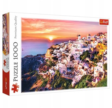 PUZZLE 1000 ZACHÓD SŁOŃCA NAD SANTORINI 10435