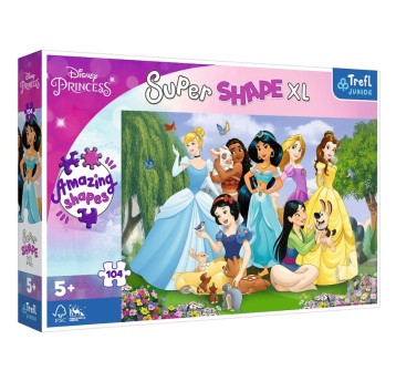 PUZZLE 104 XL KSIĘŻNICZKI W OGRODZIE 50019