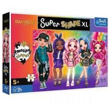 PUZZLE 104 XL STYLOWE RAINBOW HIGH 50015