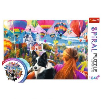 PUZZLE 1040 SPIRAL FESTIWAL BALONÓW 40018