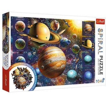 PUZZLE 1040 SPIRAL UKŁAD SŁONECZNY 40013