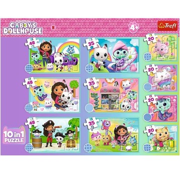 PUZZLE 10W1 GABBY I JEJ ŚWIAT 96014