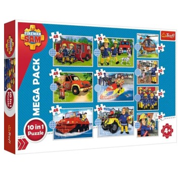 PUZZLE 10W1 POZNAJ EKIPĘ RATUNKOWĄ SAMA 90382