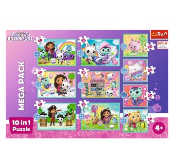 PUZZLE 10W1 W ŚWIECIE GABI 96003
