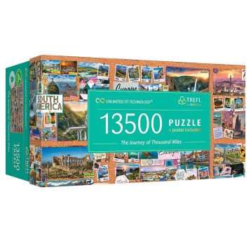 PUZZLE 13500 UFT THE JOURNEY OF TH. MILES 81025