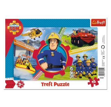 PUZZLE 15 RAMKOWE DZIEŃ STRAŻAKA SAMA 31351