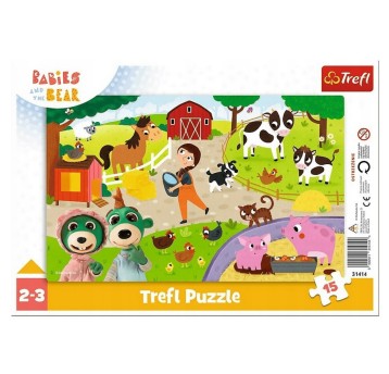 PUZZLE 15 RAMKOWE UROCZE BOBASKI 4144