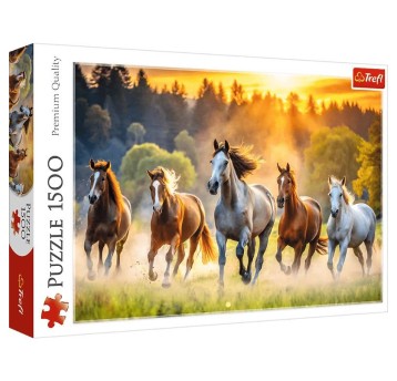PUZZLE 1500 DZIKIE KONIE 26215