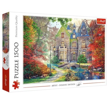 PUZZLE 1500 JESIENNY DWOREK 26213