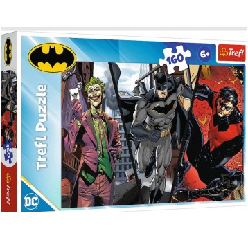 PUZZLE 160 BATMAN GOTOWY DO AKCJI 15425