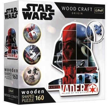 PUZZLE 160 DREWNIANE DEATH VADER 20190