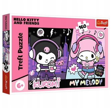 PUZZLE 160 KUROMI RZĄDZI HELLO KITTY 15430