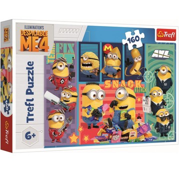 PUZZLE 160 MINIONKOWA RADOŚĆ 15423