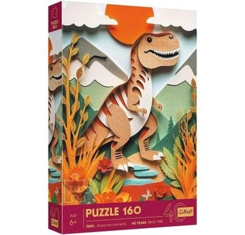 PUZZLE 160 PAPER ART DINOZAUR 40048