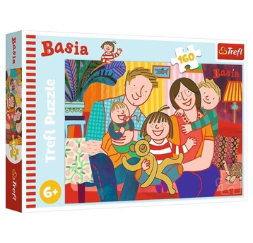 PUZZLE 160 POZNAJ BASIĘ 15409