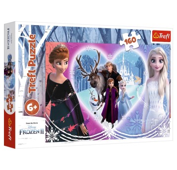 PUZZLE 160 RADOSNE CHWILE /DISNEY FROZEN 2 15408