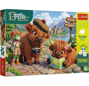 PUZZLE 160 UROCZA KRÓWKA 15449