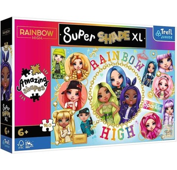 PUZZLE 160 XL KOLOROWE RAINBOW HIGH 50027