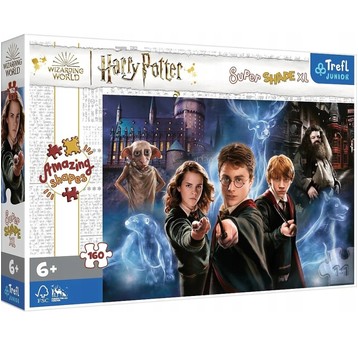 PUZZLE 160 XL MAGICZNY SWIAT HAREGO POTTERA 50034