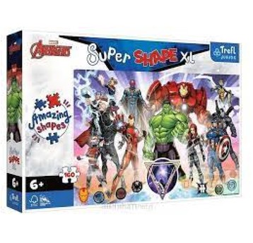 PUZZLE 160 XL ODWAGA AVENGERS/ DISNEY 50023