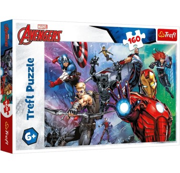 PUZZLE 160 ZAWSZE GOTOWI BOHATEROWIE 15424