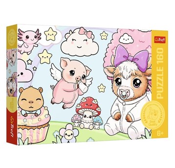 PUZZLE 160 ZWIERZAKI MALUCHY 15443