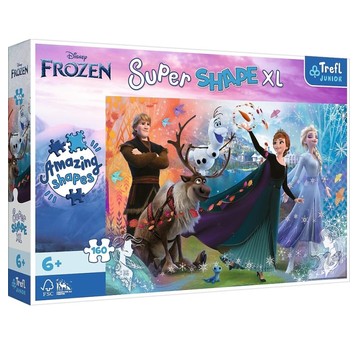 PUZZLE 160XL ODKRYJ ŚWIAT FROZEN 50022