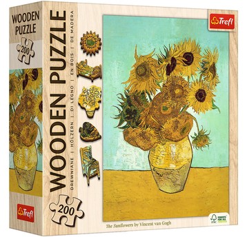 PUZZLE 200 DREW SŁONECZNIKI VINCENT VAN GOGH 20249