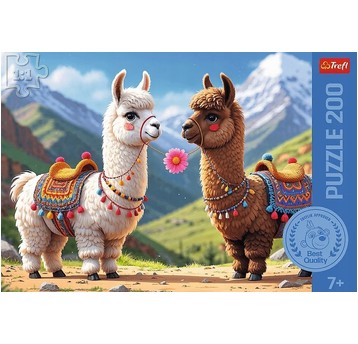 PUZZLE 200 KOLOROWE LAMY 13356