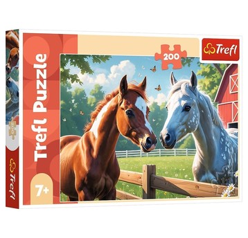 PUZZLE 200 KONIE NA POLANIE 13328