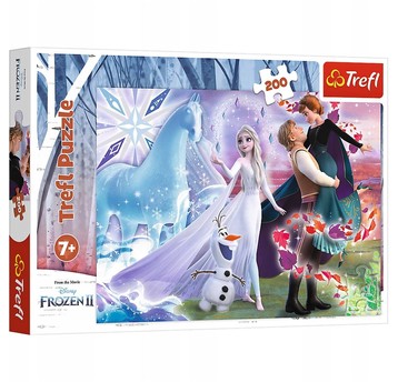 PUZZLE 200 MAGICZNY ŚWIAT SIÓSTR FROZEN 2 13265