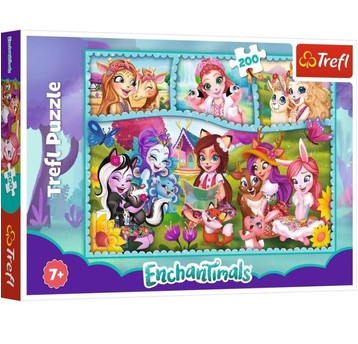 PUZZLE 200 NIEZWYKŁY ŚWIAT ENCHANTIMALS 13261