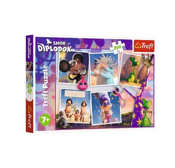 PUZZLE 200 PRZYGODY SMOKA DIPLODOKA 13322