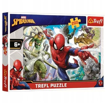 PUZZLE 200 URODZONY BOHATER SPIDERMAN 13235