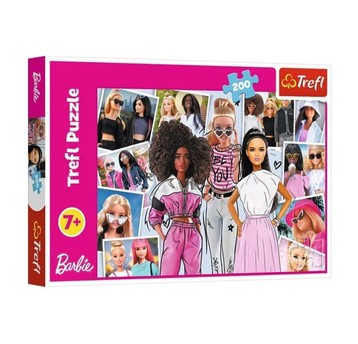 PUZZLE 200 W ŚWIECIE BARBIE 13301