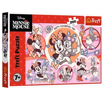 PUZZLE 200 ZWYCZAJE MYSZKI MINNIE 13343