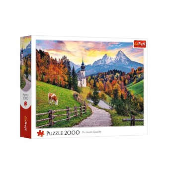PUZZLE 2000 BAWARSKIE ALPY JESIENIĄ 27127