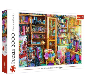 PUZZLE 2000 KOCI RAJ 27113