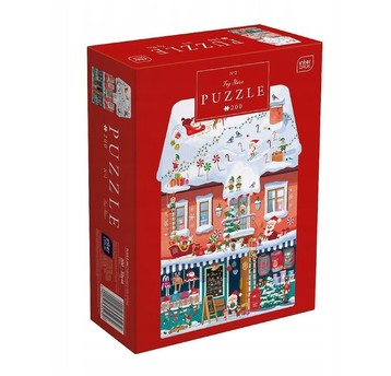 PUZZLE 200EL. SHAPE CHRISTMAS 2 TOY STORE 5979