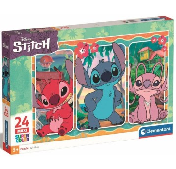 PUZZLE 24 MAXI DISNEY STITCH 0296