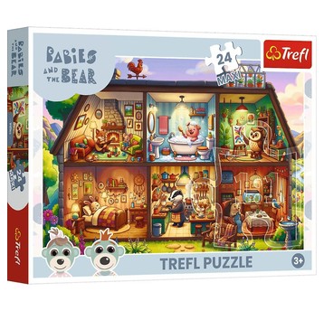 PUZZLE 24 MAXI FUTRZASTE HISTORIE 14384