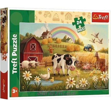 PUZZLE 24 MAXI KROWA NA FARMIE 14397